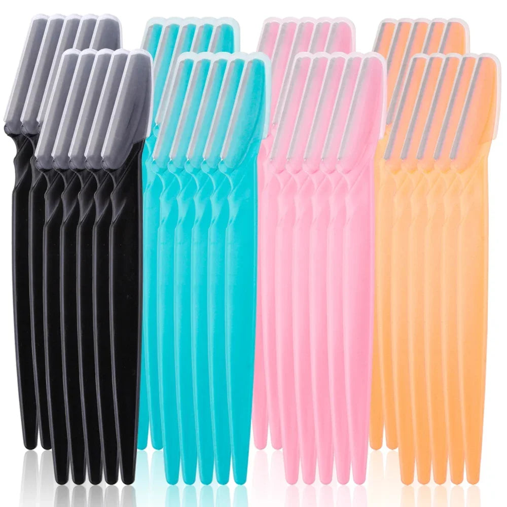 VVOCCI Eyebrow Trimmer Blades Set 3/10 Pcs | Face Shaver Eyebrow Trimmer QXL