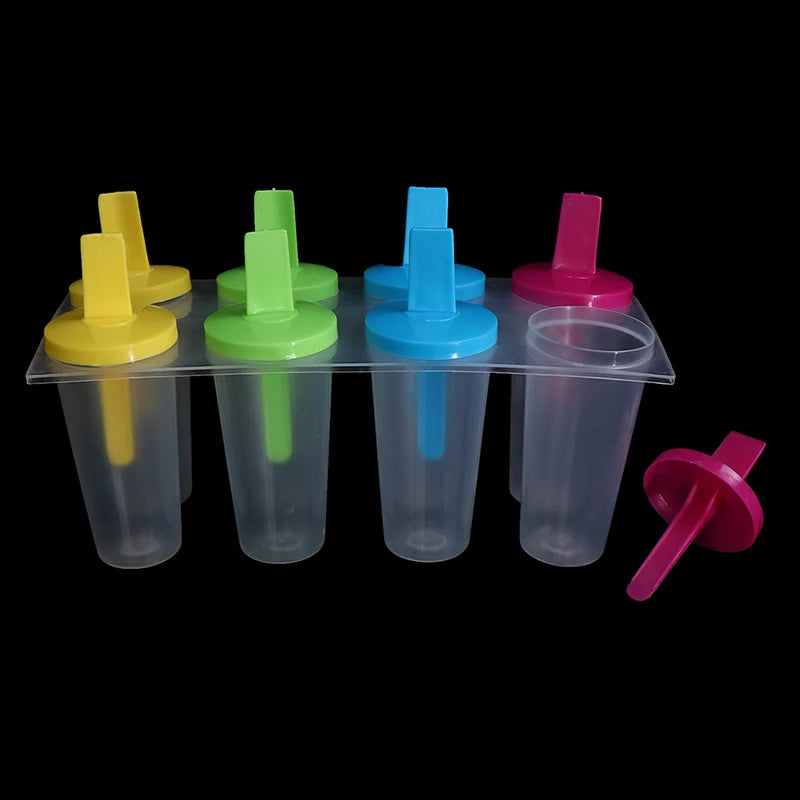 8-Piece DIY Popsicle Mold Set | Ice Pop & Yogurt Molds Popsicle Mold Set QXL