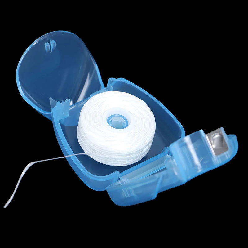 50m Peppermint Dental Floss | Interdental Oral Hygiene Cleaner Dental Floss QXL