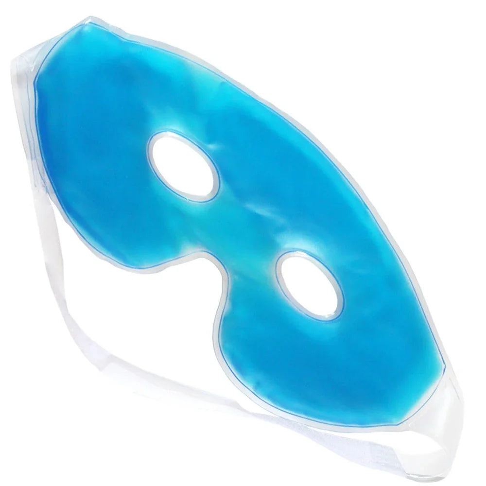 SADOER Cooling Gel Eye Mask – Cold & Warm Compress, Unisex Gel Eye Mask QXL
