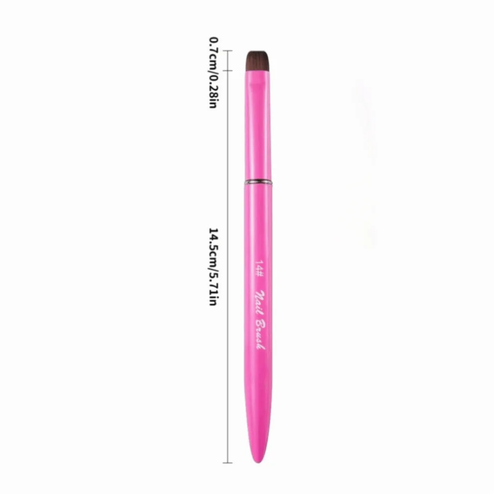 3-in-1 Nail Art Brush | Gel, Drawing & Cleaning Tool Nail Art Brush QXL