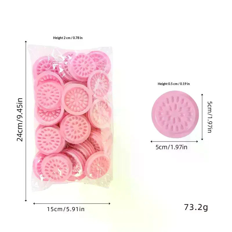 100-Pack Disposable Lash Glue Adhesive Pallets | Flower Holder Lash Glue Pallet QXL