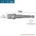 1/2" Scissor Jack Adapter & Drill Socket for Fast Tire Changes Scissor Jack Adapter QXL Connector