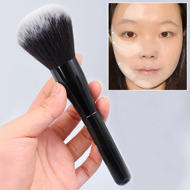 Large Fluffy Loose Powder Brush – Blush & Highlighter Tool Loose Powder Brush QXL