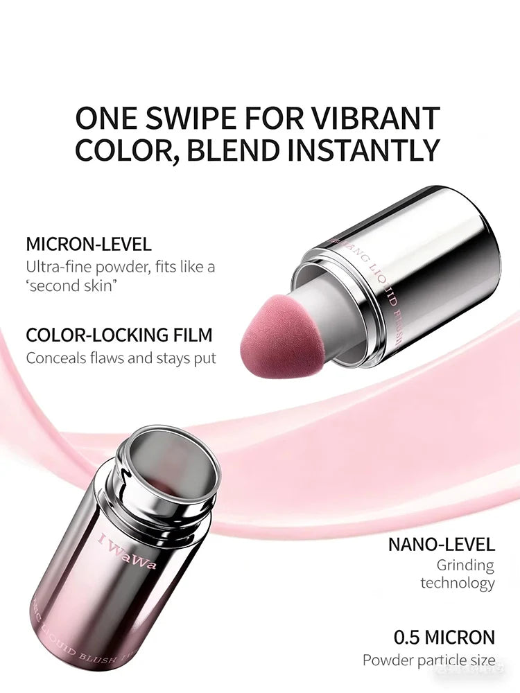 Liquid Cream Blush & Lip Tint | Dewy Glow Blusher Stick Cream Blush Stick QXL
