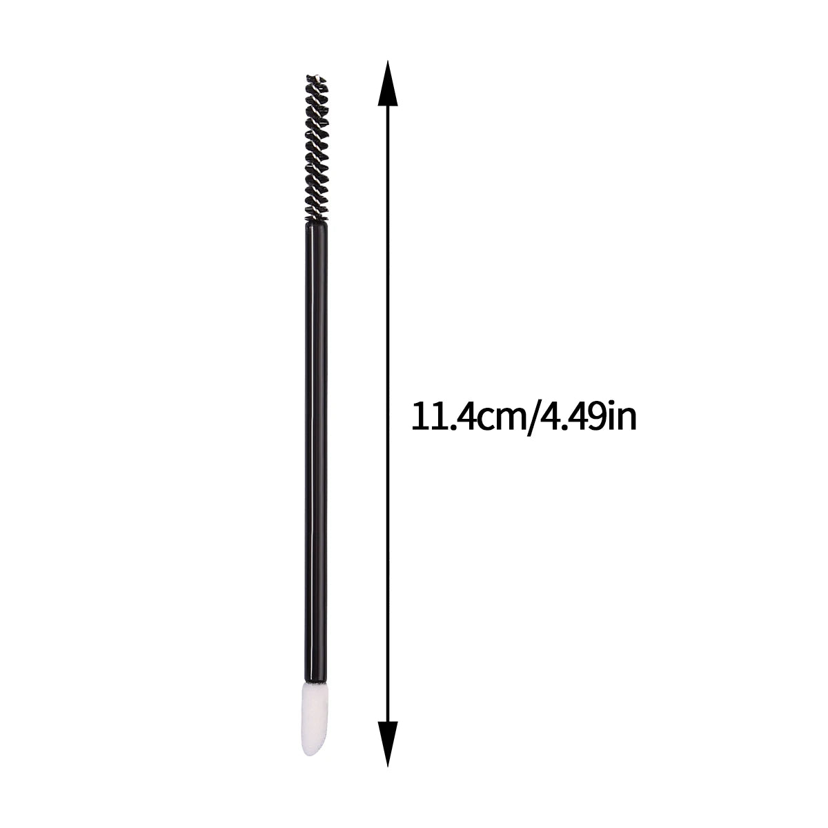 20-Pack Double-Sided Spiral Eyelash Eyebrow & Lip Brush Set Makeup Brush Set QXL