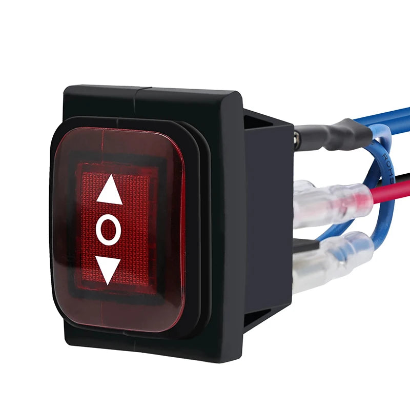 6-Pin 3-Speed Waterproof Toggle Switch | DC Motor Reverse Motor Toggle Switch QXL