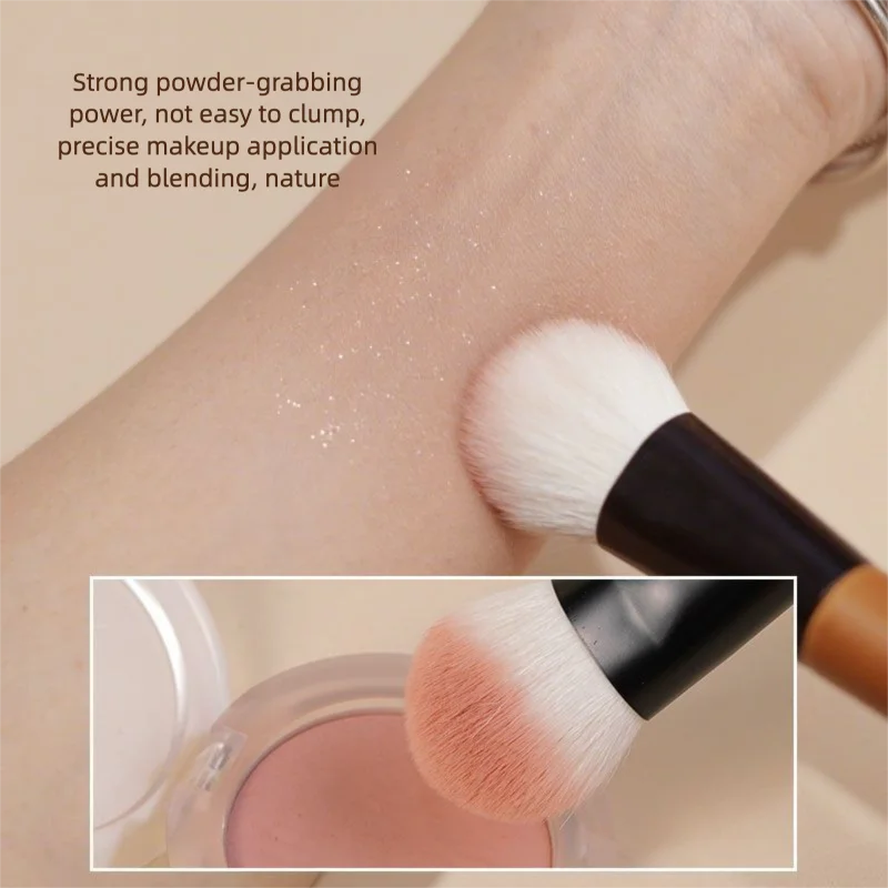 Heart-Shaped Blush & Foundation Brush | Contour Makeup Makeup Brush QXL
