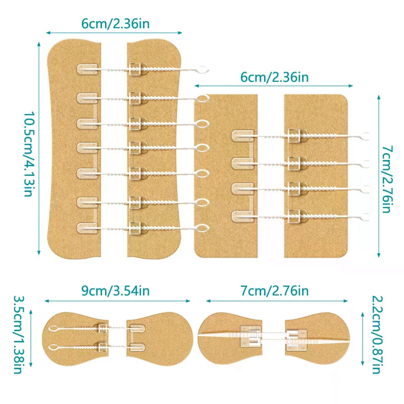 Zipper Wound Closure Bandage | Sutureless Hemostatic Patch Wound Closure Bandage QXL