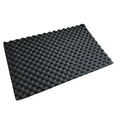 Self-Adhesive Car Door Sound Insulation Wave Foam 80×25cm Car Sound Insulation QXL 1pc Black
