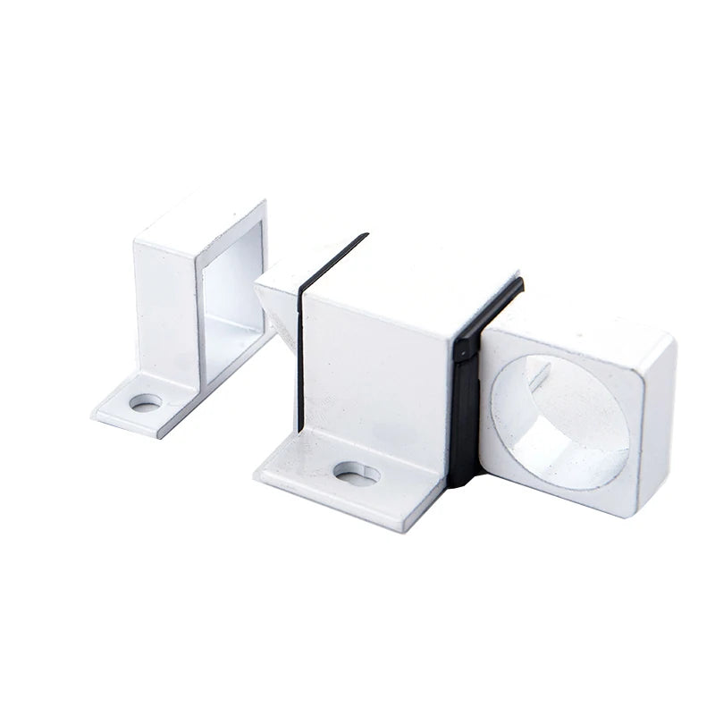 Aluminum Alloy Spring Door Bolt Latch – Gate & Window Lock Door Bolt Latch QXL White