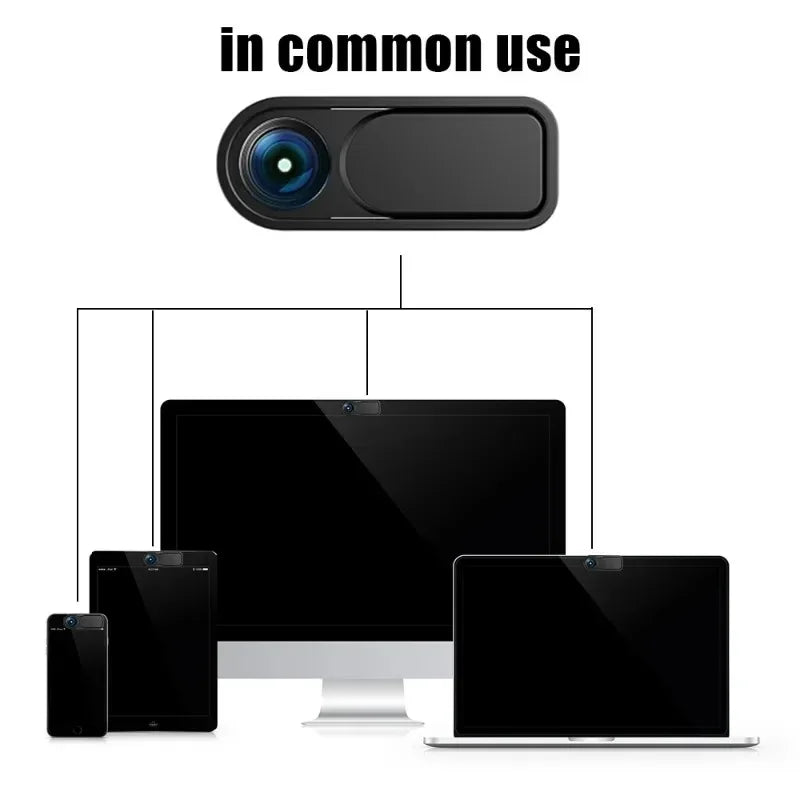 Webcam Privacy Cover Shutter Slider – Laptop, Tablet & Phone Webcam Privacy Cover QXL