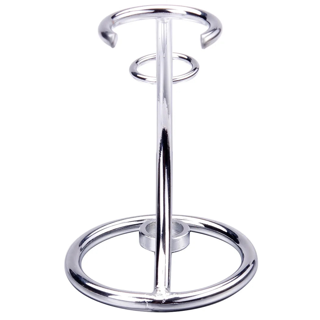 Zinc Alloy Safety Razor & Shaving Brush Holder Stand for Men Razor & Brush Stand QXL