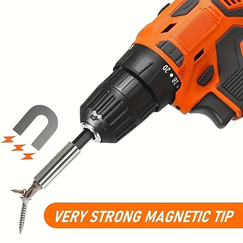 4-Pack Magnetic Hex Drill Bit Extension Socket Holder Set Drill Bit Holder QXL