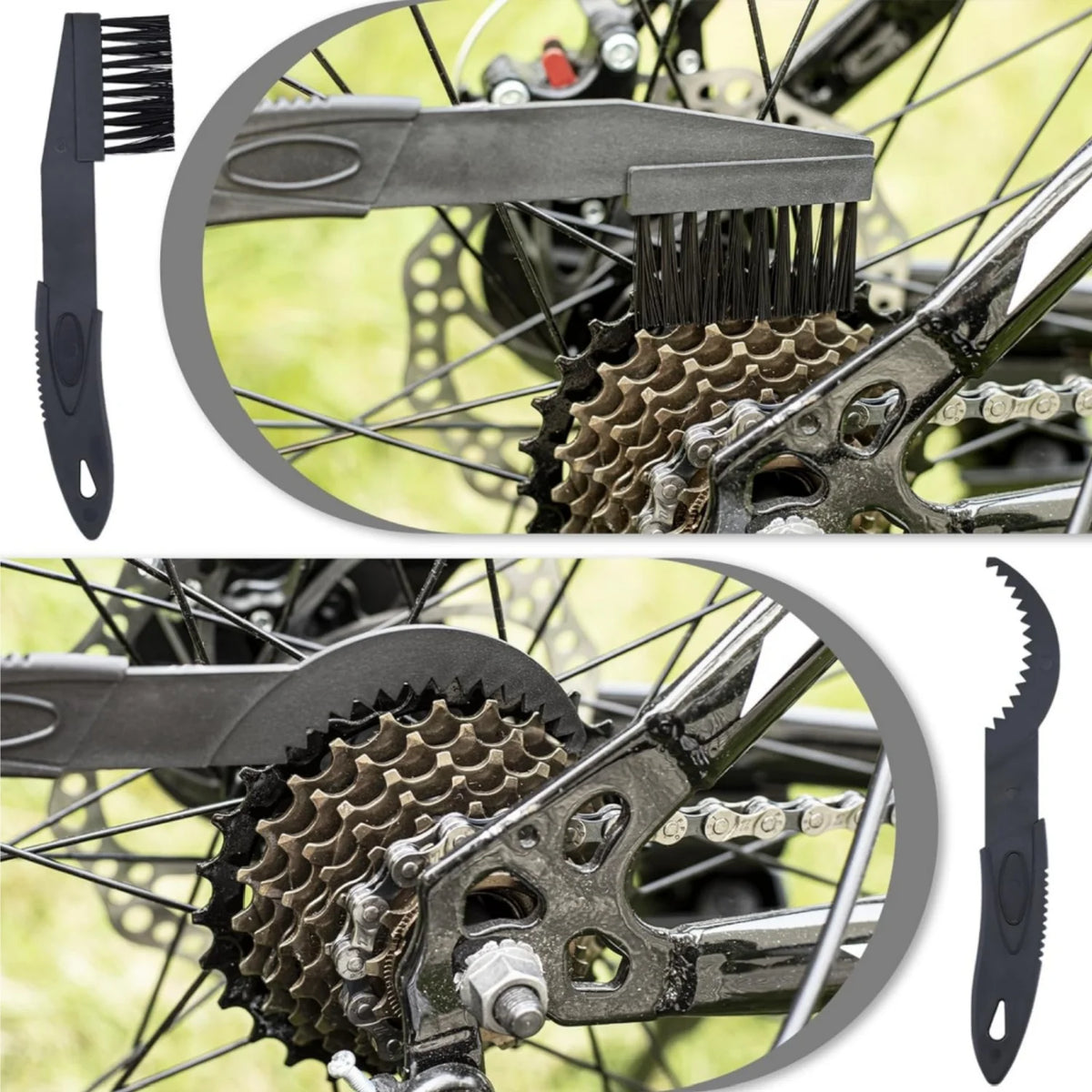 Bike Chain Cleaner Kit | Lubricant, Degreaser & Scrubber Tool Chain Cleaning Kit QXL