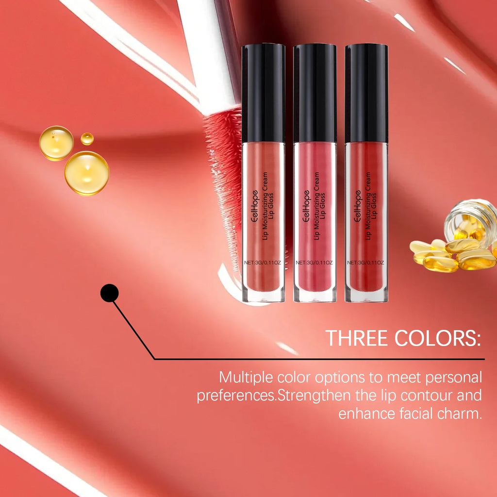 Eelhope Moisturizing Lip Gloss | Non-Sticky Glow 3g Moisturizing Lip Gloss QXL