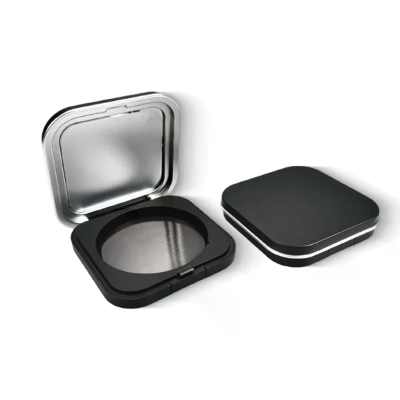 Empty Powder Compact Case with Mirror & Magnetic Closure Refillable Makeup Compact QXL