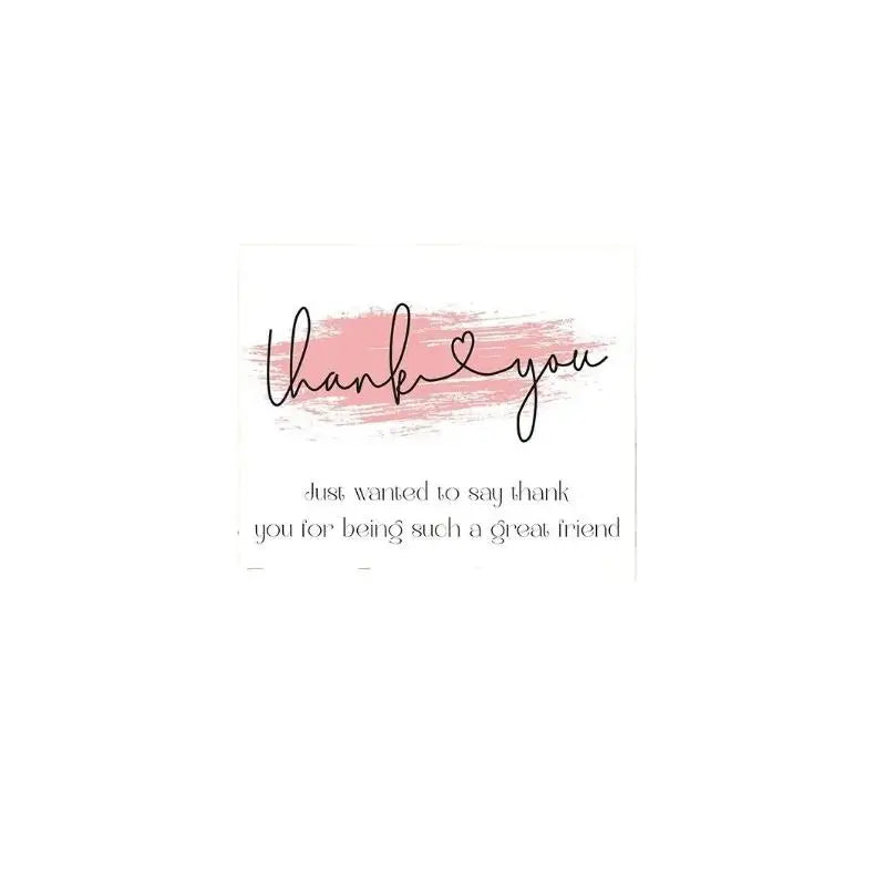 10-Pack Elegant Thank You Cards | Premium Cardstock Packaging Thank You Cards QXL