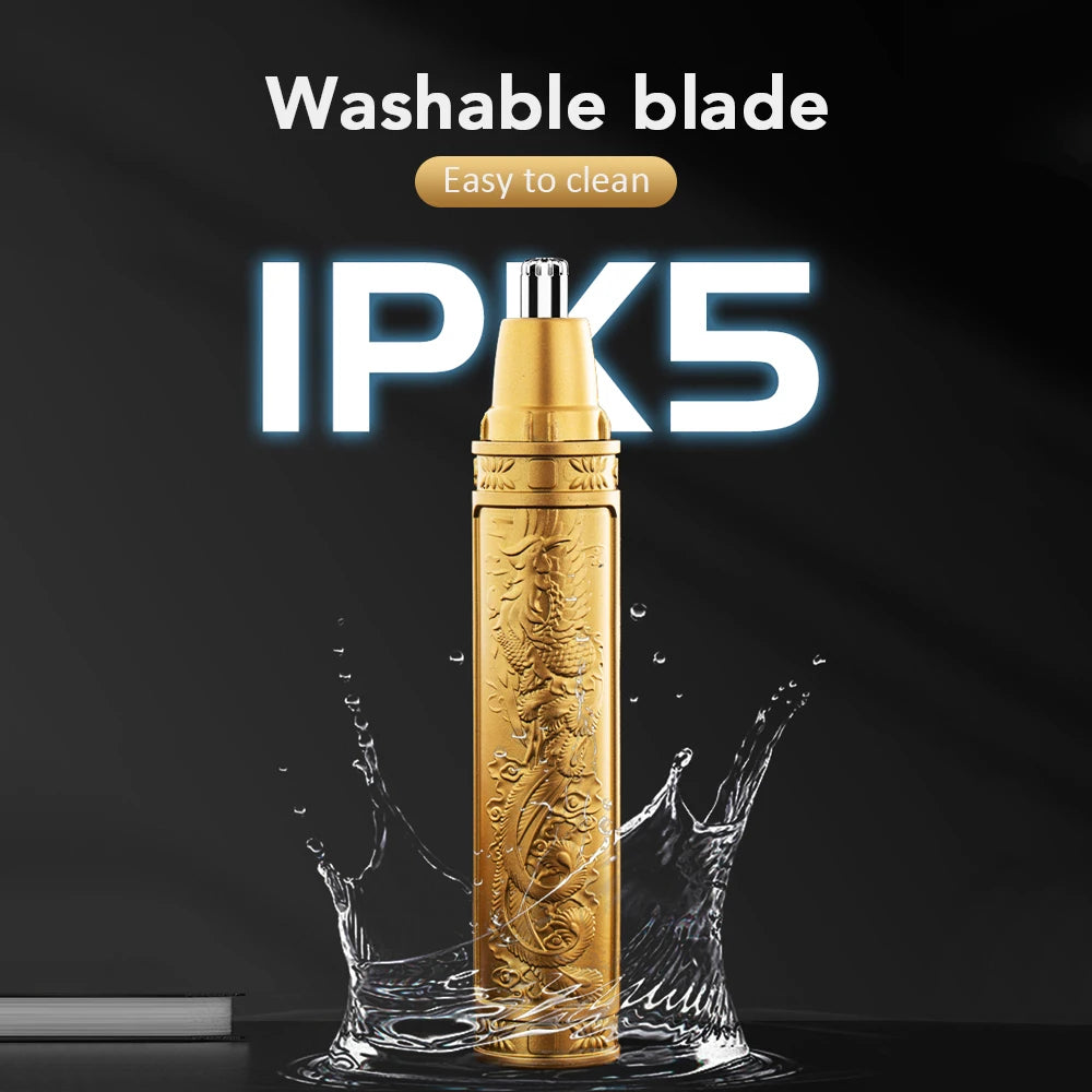 Ms.Dear Electric Nose & Ear Hair Trimmer | 18-Blade USB-C Nose & Ear Trimmer QXL