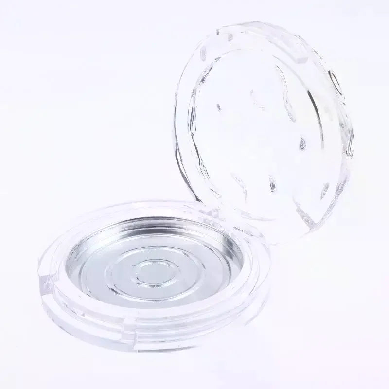 Empty Transparent Wavy Makeup Palette Box | DIY Cosmetic Case Makeup Palette Box QXL