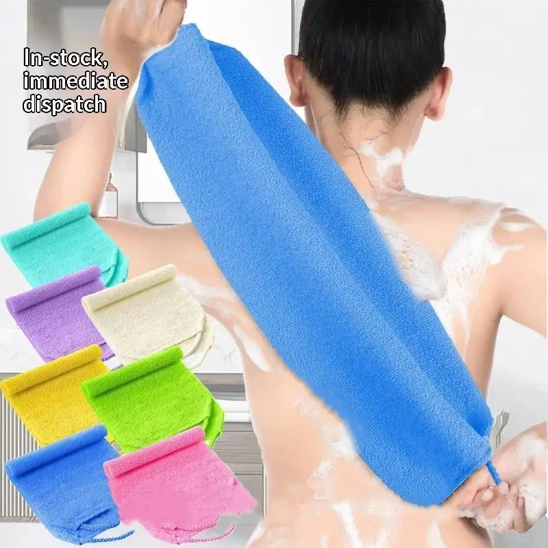 2-Pack African Bath Net Body Scrubber | Exfoliating Nylon Set Bath Scrubber Net QXL