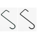 Rustproof Black Garden Fence Hooks | 2/4/8 Pack Outdoor Garden Fence Hooks QXL 2pcs