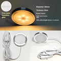 USB Ultra-Thin Aluminum LED Ring Light 5V | 3D Printer DIY USB LED Ring Light QXL Warm white