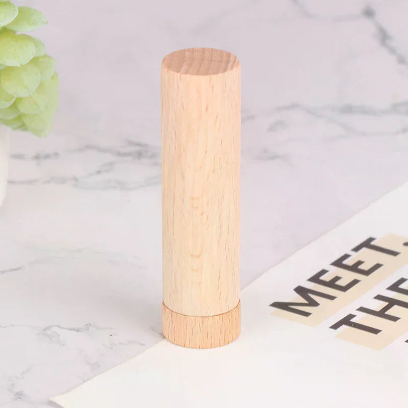 Wood Essential Oil Aromatherapy Nasal Inhaler with Wick Aromatherapy Inhaler QXL
