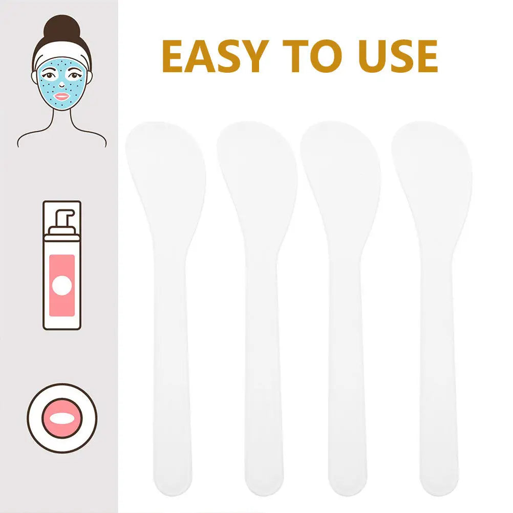 50-Pack Mini Face Mask Spatulas | Skin Care Mixing Tool Face Mask Spatula QXL