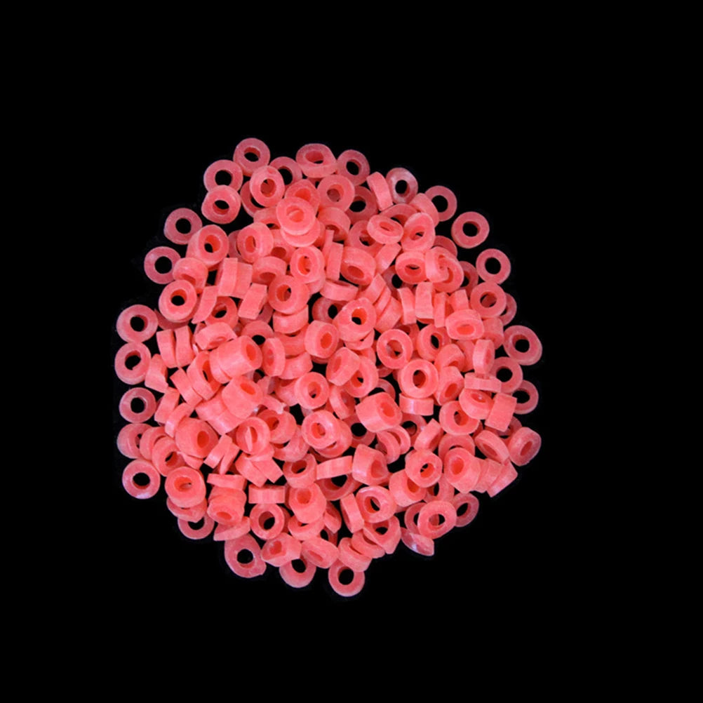 2000-Pack Rubber Fishing Bait Bands | 3mm–10mm Elastic Fishing Bait Bands QXL