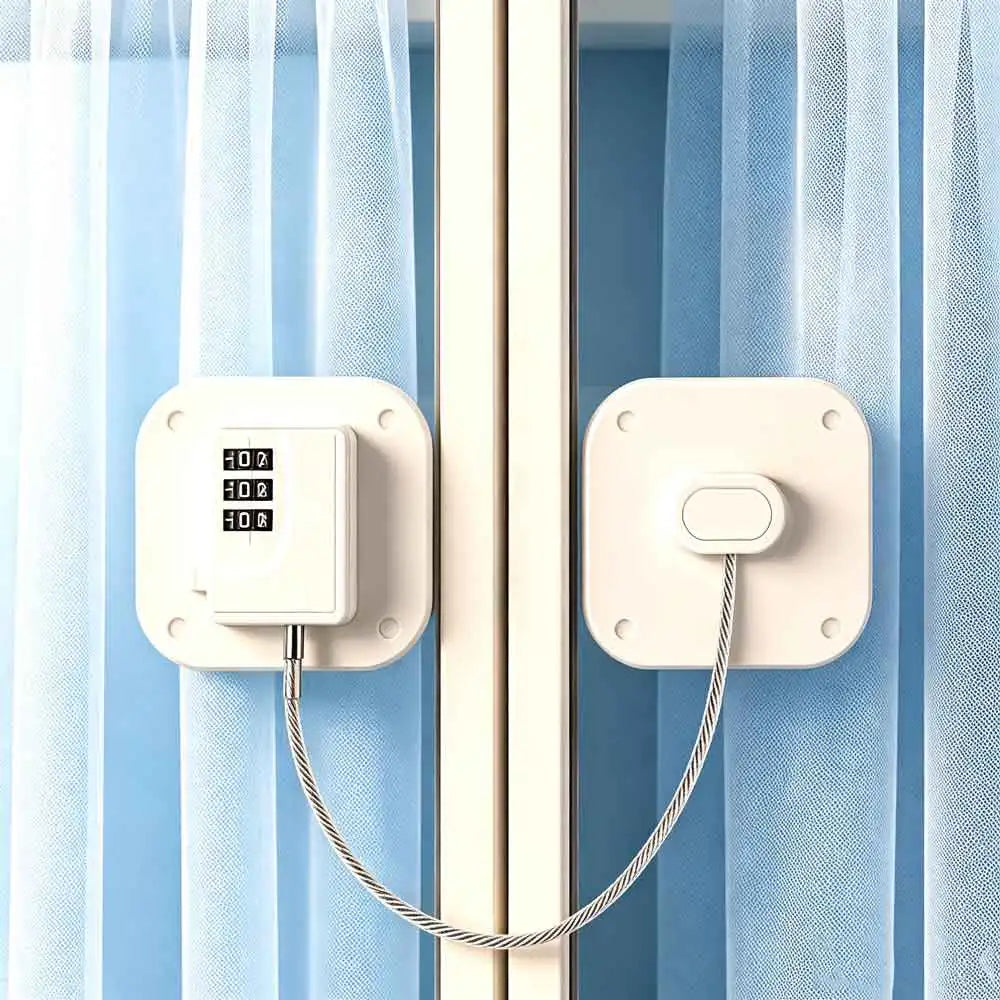 Child Safety Cabinet Lock | Multifunctional Baby Proof Door Lock Child Safety Lock QXL