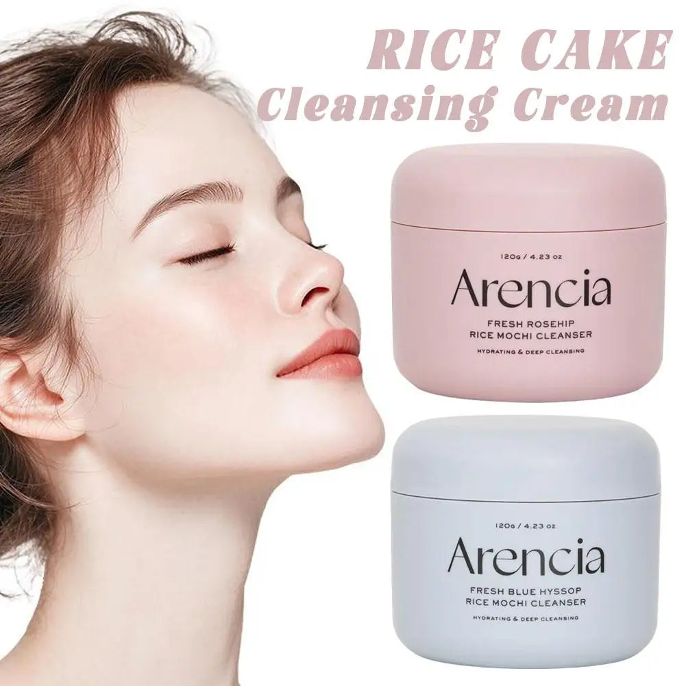 Arencia Rice Mochi Facial Cleanser 120g | Gentle Deep Cleanse Facial Cleanser QXL