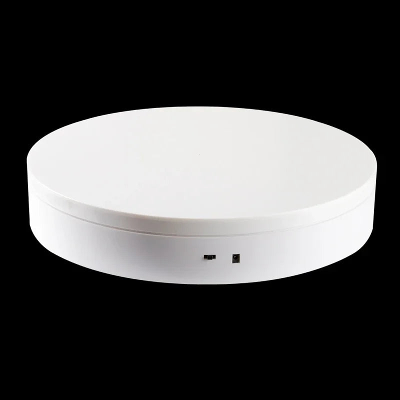 3-in-1 Electric 360° Rotating Display Turntable USB & Battery Rotating Display Stand QXL