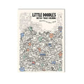 A4 Cute Doodle Coloring & Tracing Book for Kids & Adults Coloring Tracing Book QXL as shown