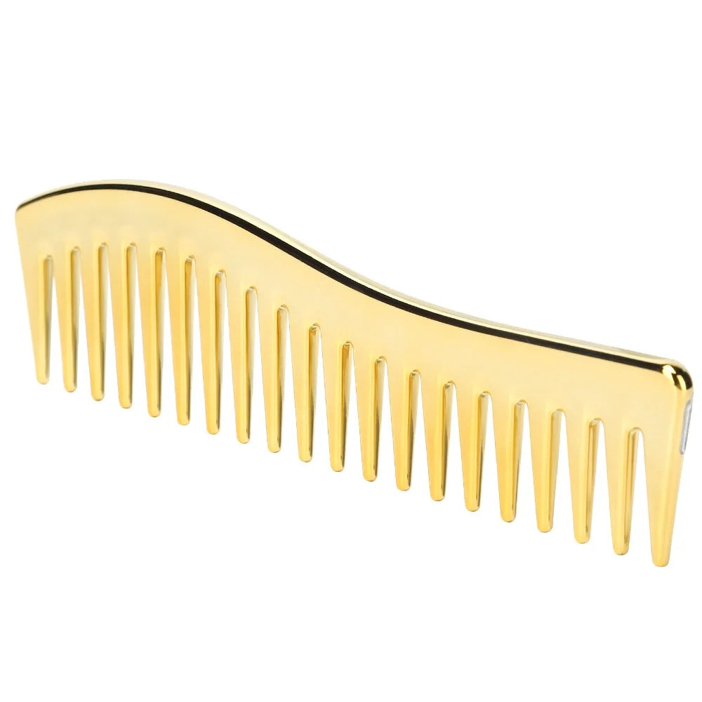 Wide Tooth Detangling Comb | No-Handle Travel & Salon Wide Tooth Comb QXL