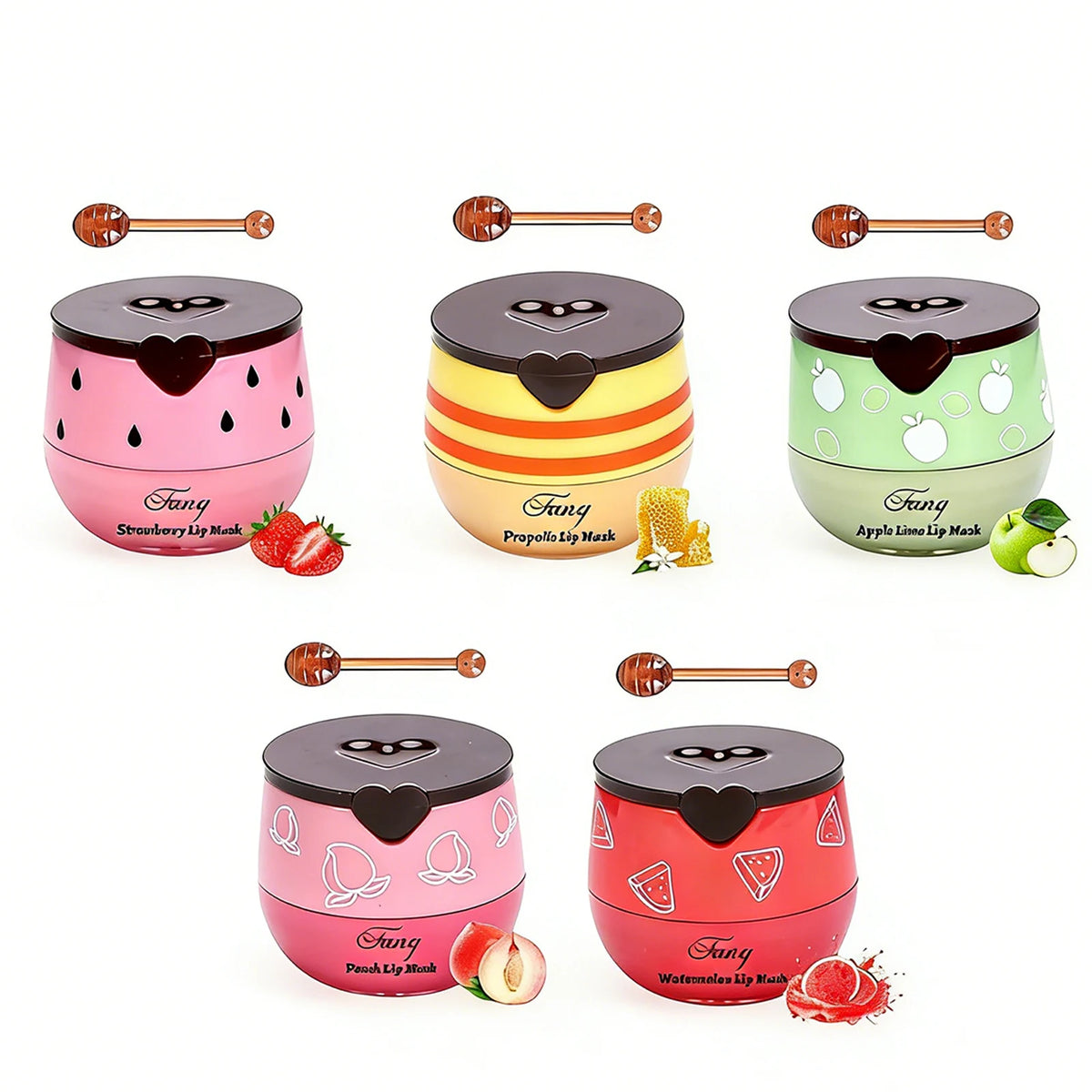 Propolis Lip Mask Stick | Overnight Hydrating Lip Balm 5.5g Lip Mask Stick QXL 5 IN 1 5.5g