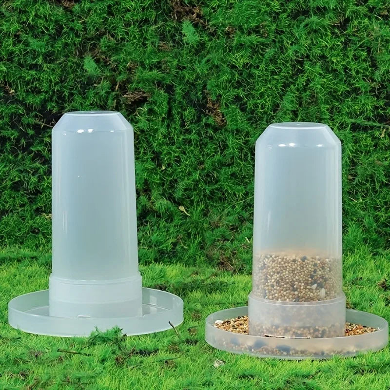 Automatic Bird Feeder & Water Dispenser – Parrots & Chickens Bird Feeder & Waterer QXL