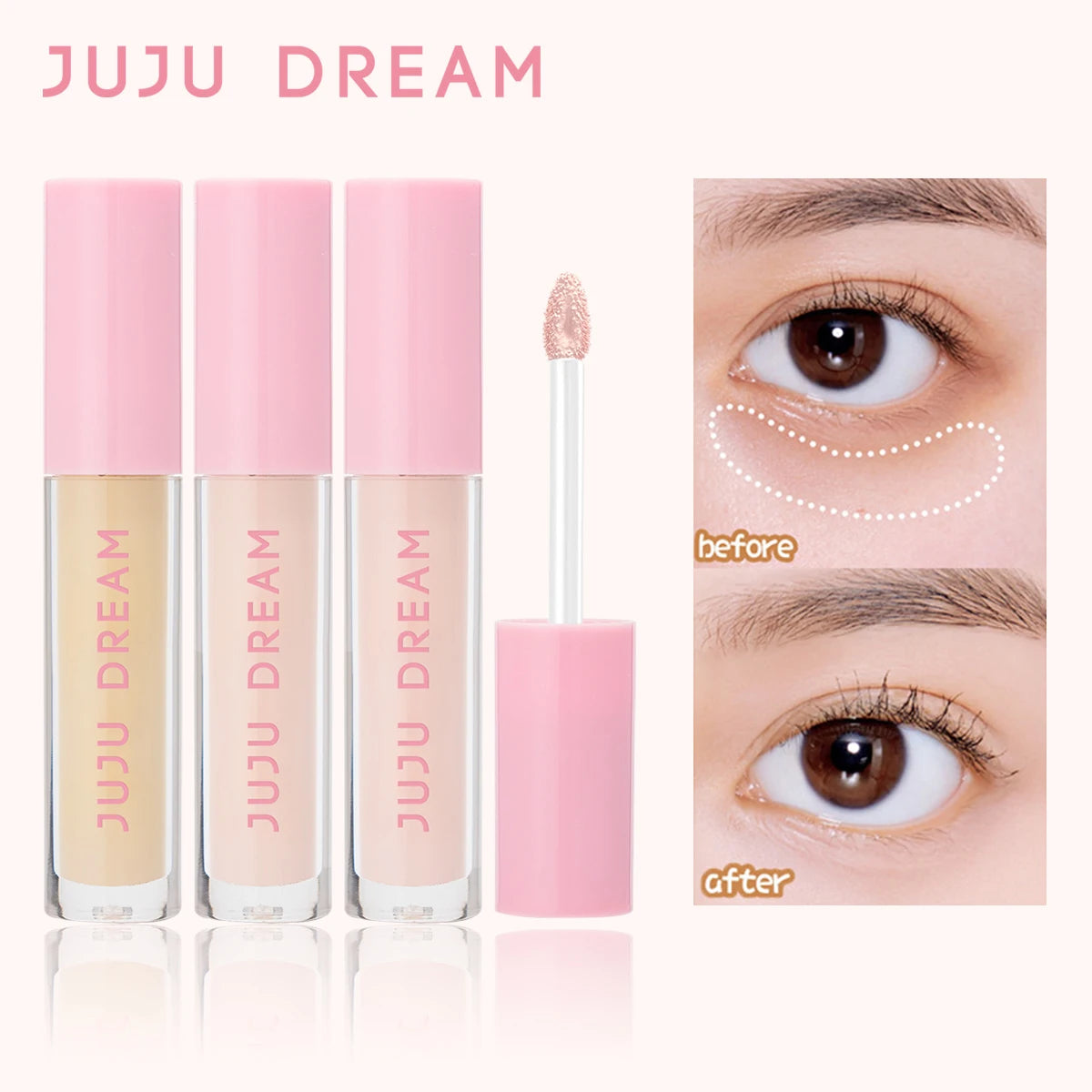 Lightweight Full Coverage Liquid Concealer – Waterproof Liquid Concealer QXL