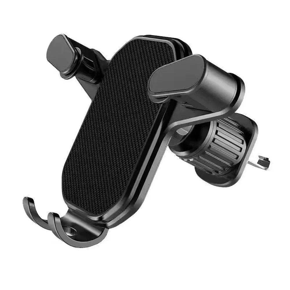 Car Air Vent Phone Mount | 360° Gravity Holder for 4–7" Phones Car Phone Mount QXL black