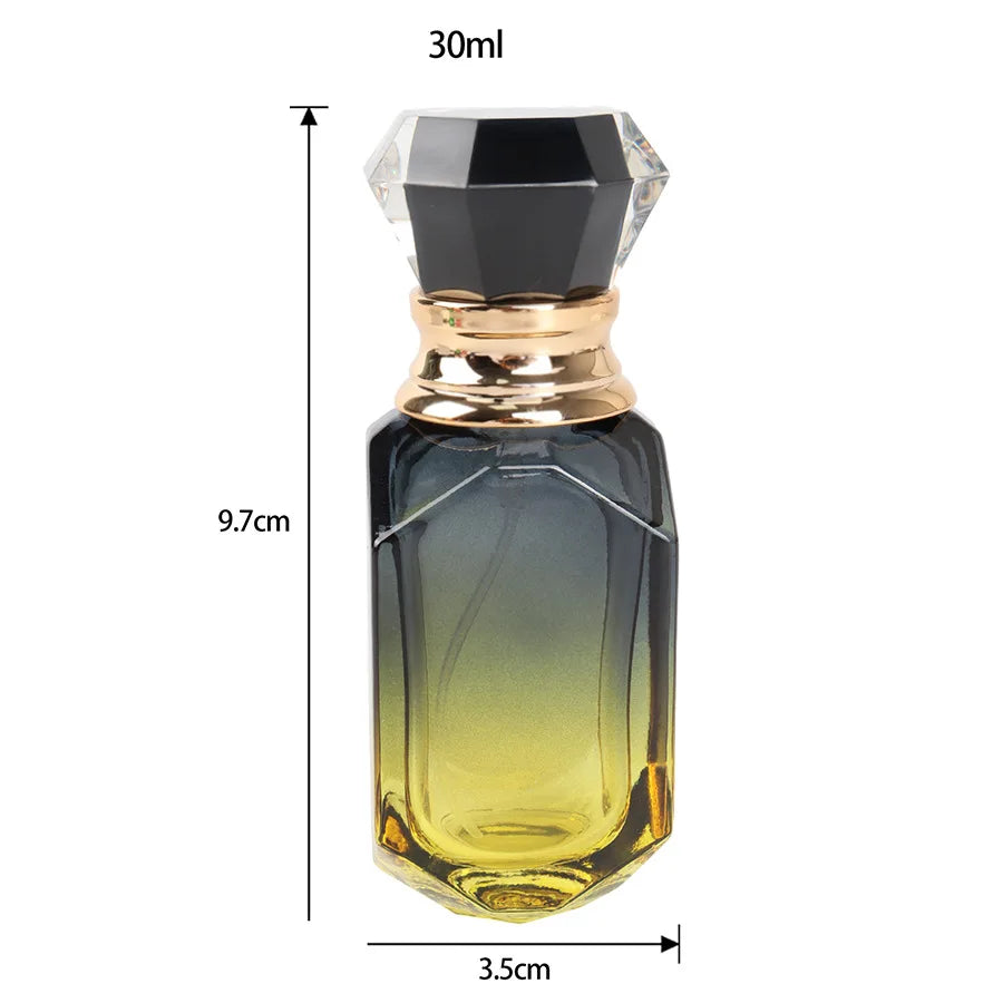 30ml Thick Glass Perfume Spray Bottle with Pump Atomizer Perfume Atomizer Bottle QXL