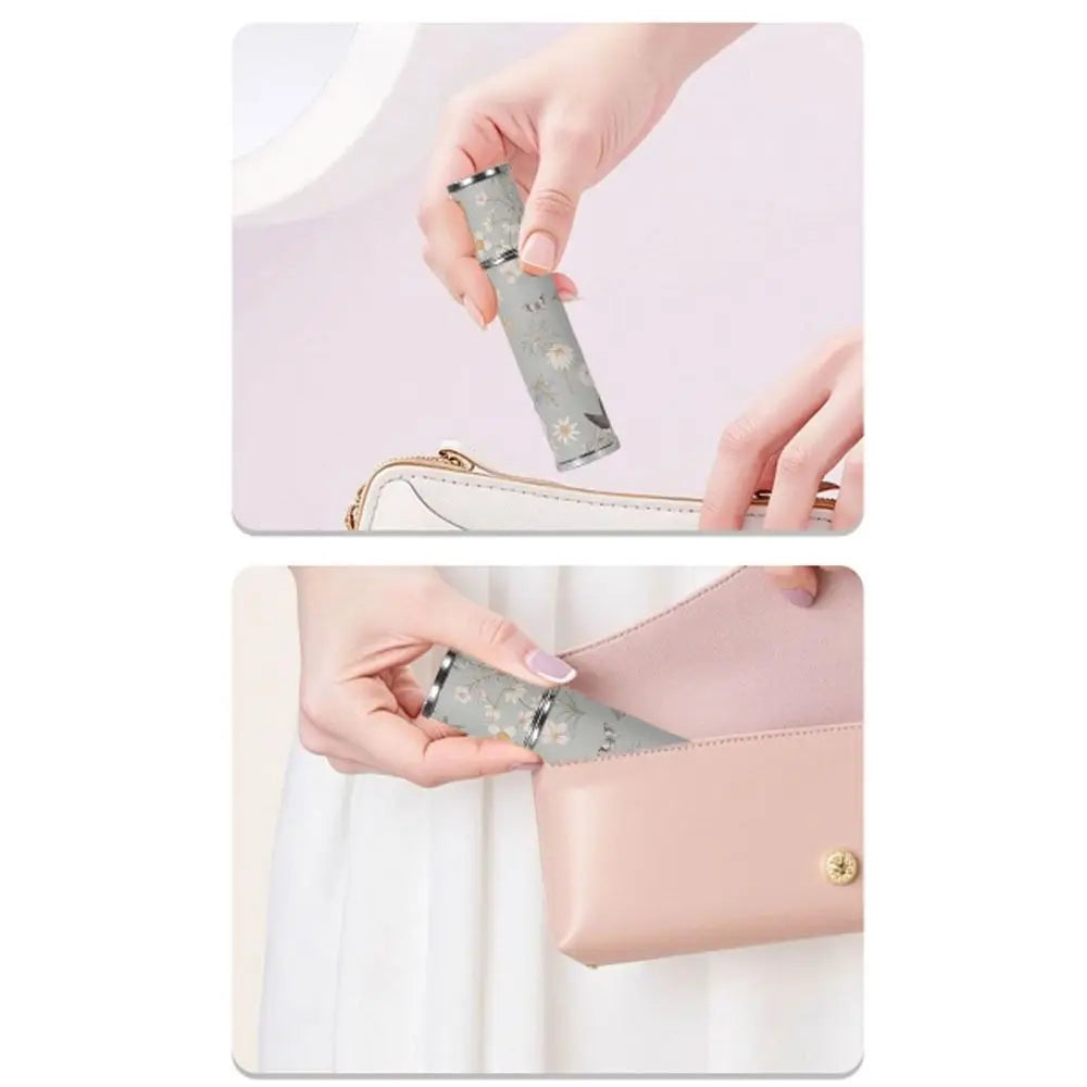 10ml Leather Refillable Perfume Atomizer | Leak-Proof Travel Bottle Perfume Atomizer QXL