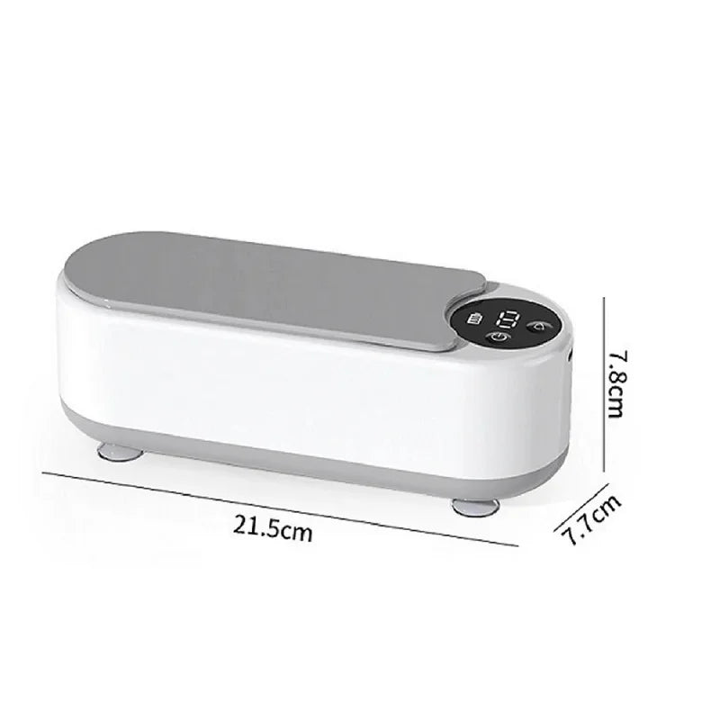 Wireless High-Frequency Eyewear Cleaner | 5W Ultrasonic Machine Eyewear Cleaning Machine QXL