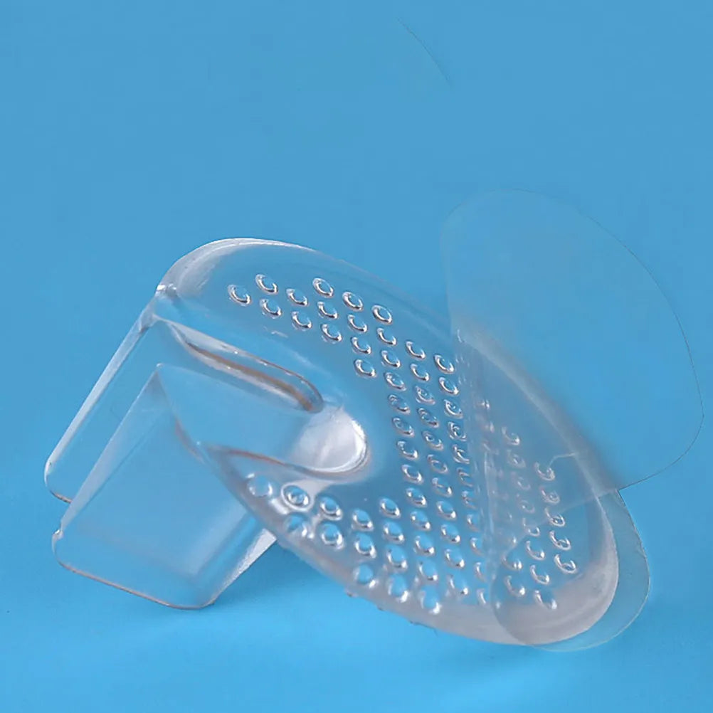 4-Pack Gel Flip-Flop Forefoot Pads | Non-Slip Sandal Cushions Forefoot Cushion Pads QXL