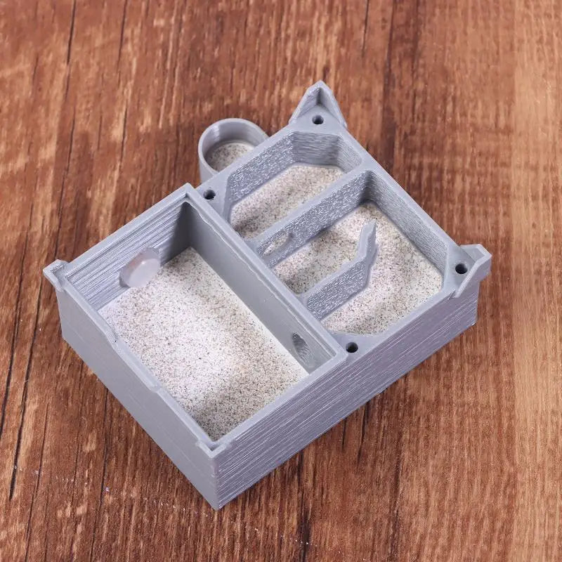 4-Section Flat Ant Farm | Independent Rooms Ant Hill Nest Ant Farm Habitat QXL