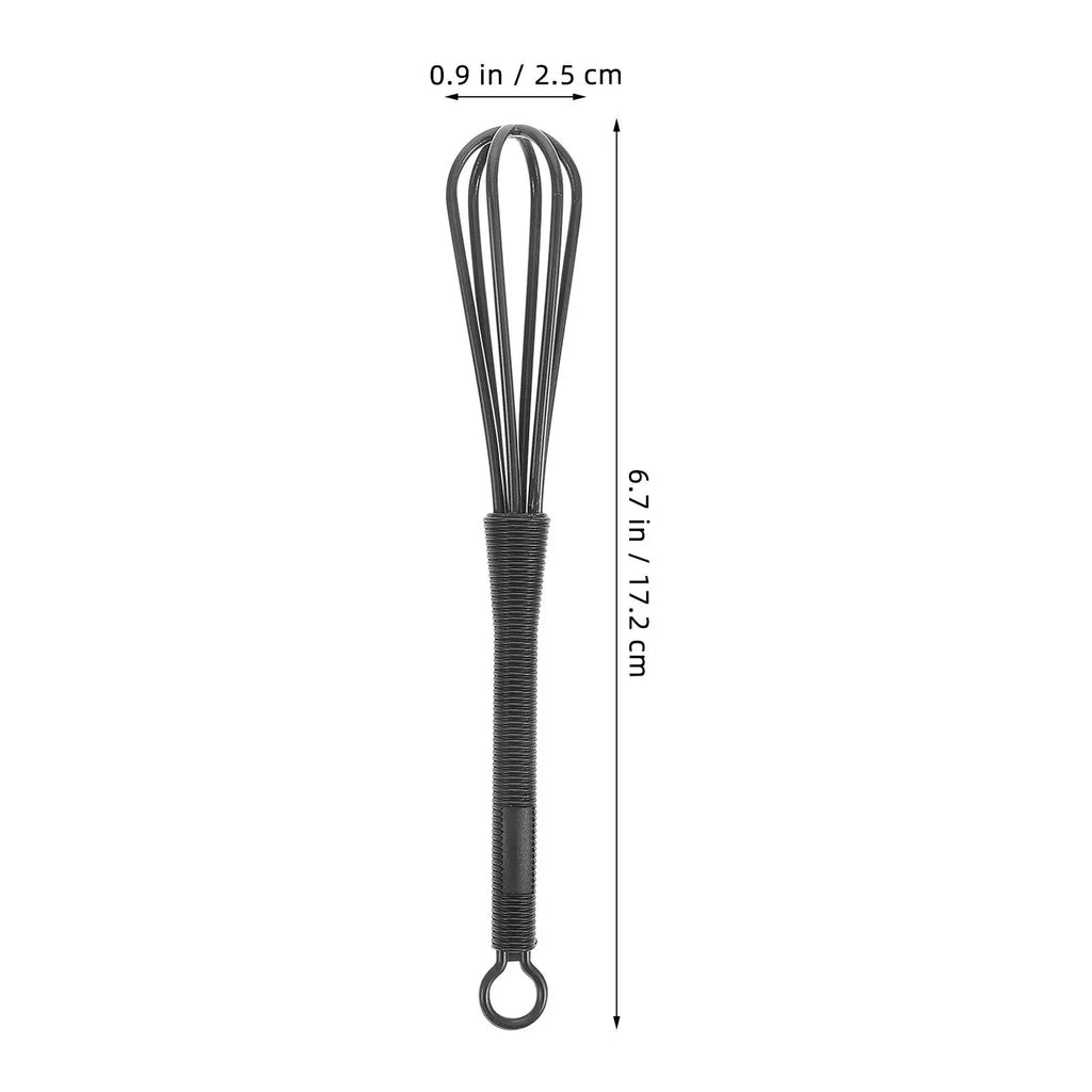5-Pack Plastic Mini Whisks for Hair Dye & Kitchen Mixing Hair Dye Mixing Whisk QXL