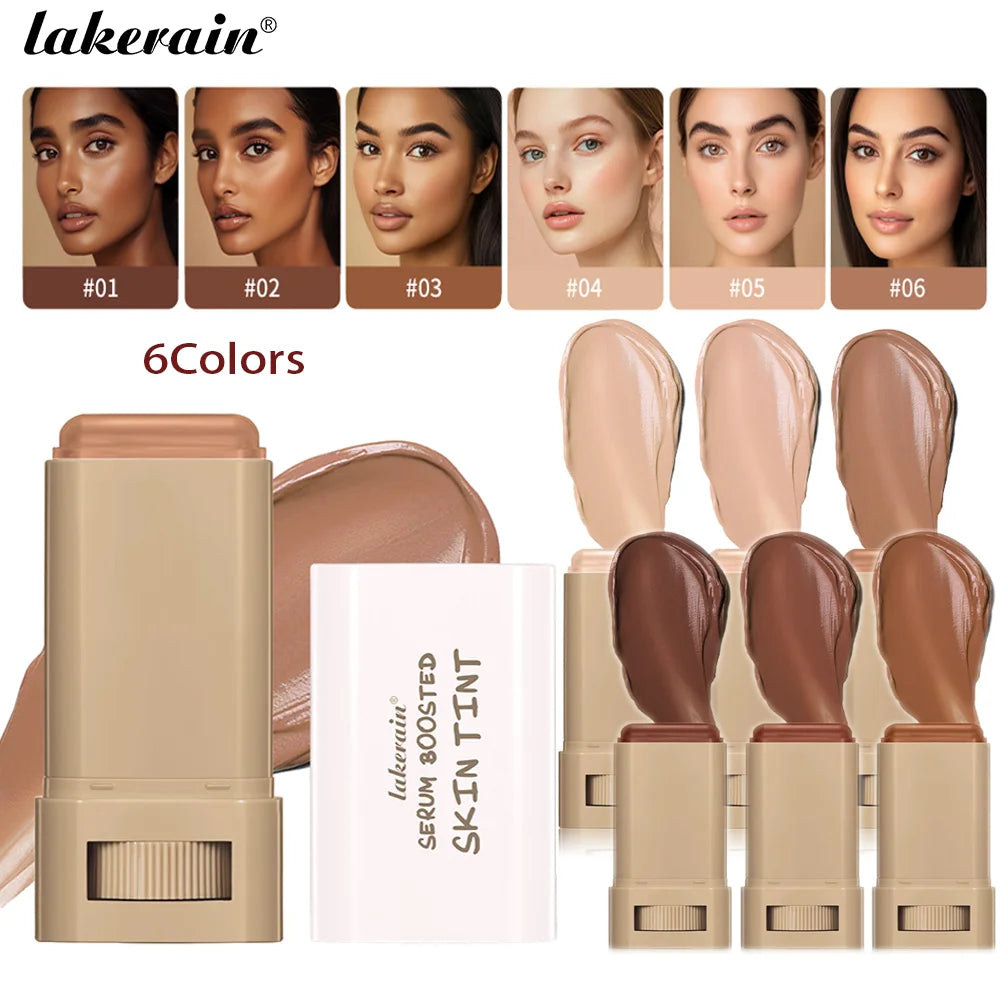 Serum Boosted Skin Tint Foundation Stick | Full Coverage Foundation Stick QXL