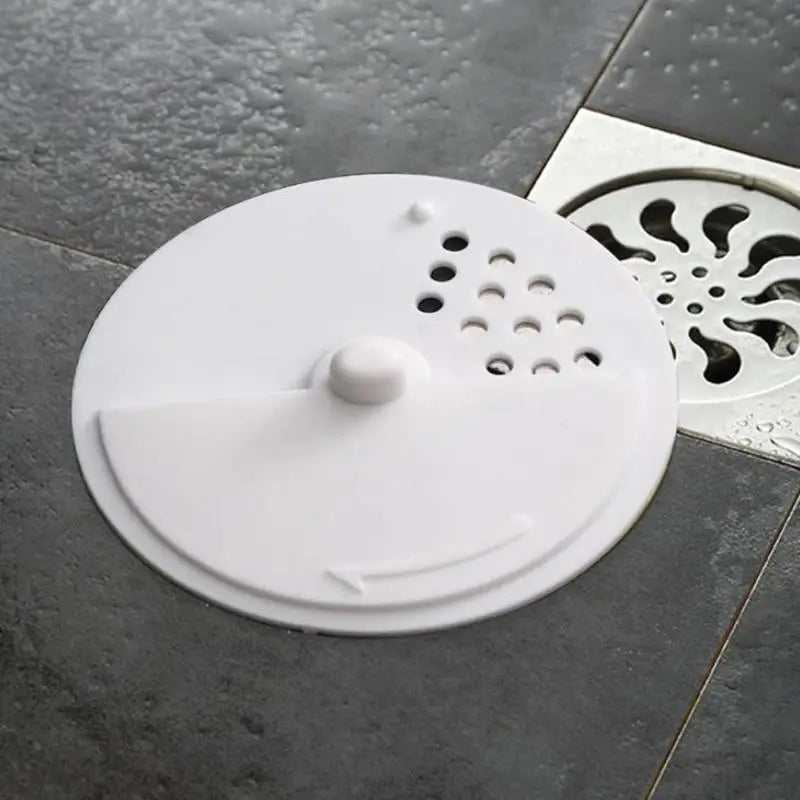Rotatable Drain Cover Hair Filter | Anti-Odor Sink & Shower Drain Cover Filter QXL