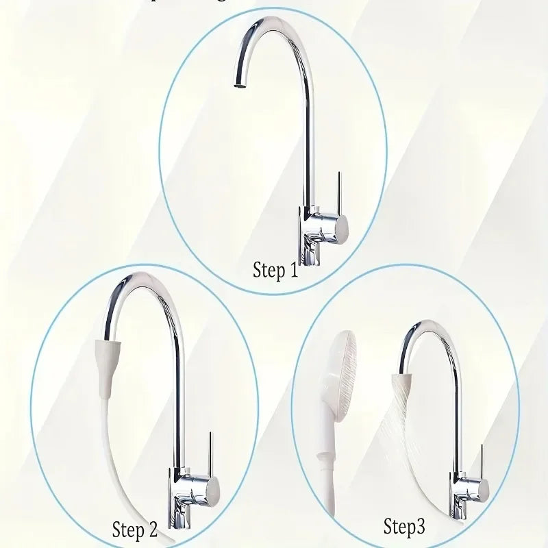 Multifunction Shower Faucet Adapter & Handheld Sprayer Shower Faucet Adapter QXL