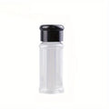 Plastic Pepper & Spice Flask Shaker | Kitchen Storage Spice Shaker Flask QXL Black