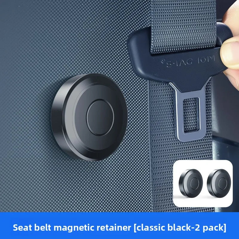 Magnetic Seat Belt Buckle Stabilizer | Anti-Rattle Car Fix Seat Belt Stabilizer QXL 2PCS